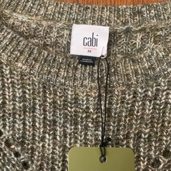 CAbi Gray Knit Sweater Dress - Picture 2 of 5